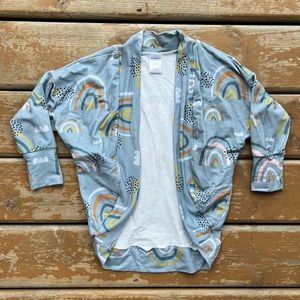 Snuggabumz Small Shop & Handmade in Canada Rainbow Cardigan - Size 3 Years